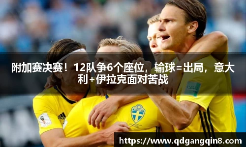 附加赛决赛！12队争6个座位，输球=出局，意大利+伊拉克面对苦战